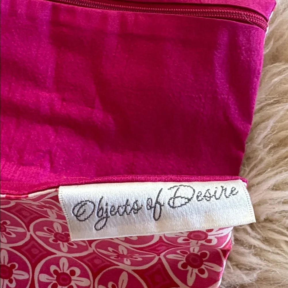 NWOT Objects of Deaire Pink jewelry holder